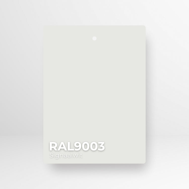 Kleurstaal Sample - Signaalwit RAL9003 - 1