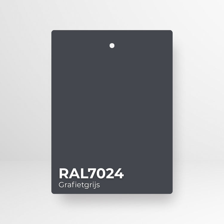 Kleurstaal Sample - Grafietgrijs RAL7024 - 1