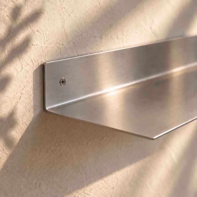 RVS Wandplank op maat - 3