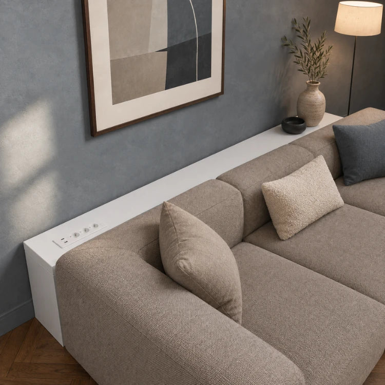 Sidetable achter bank - 6