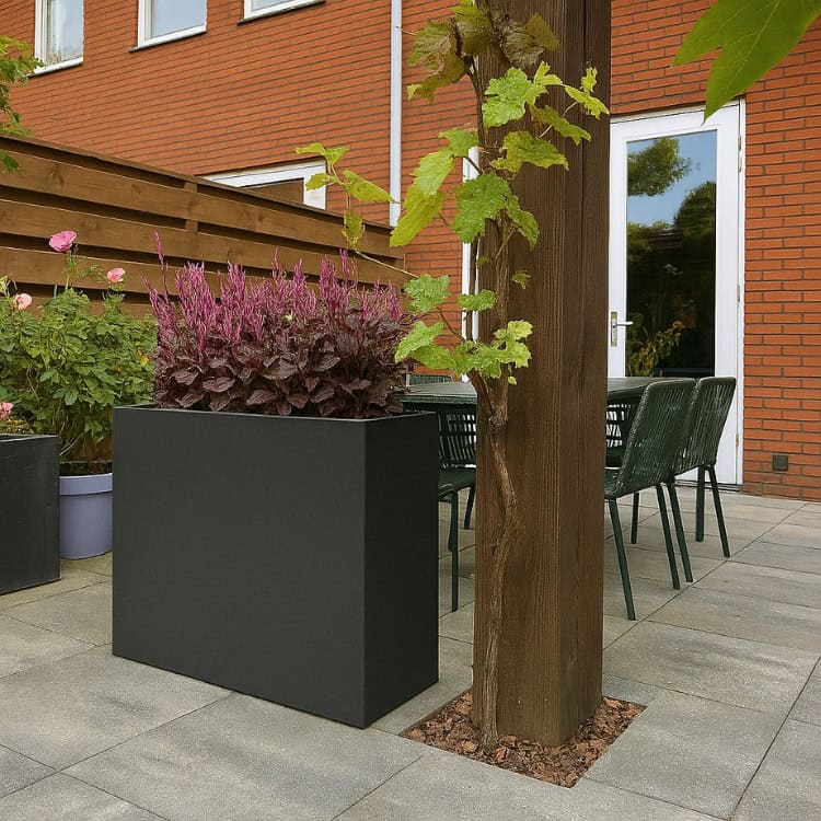 Plantenbak Antraciet 100 x 100 x 30 cm - 3