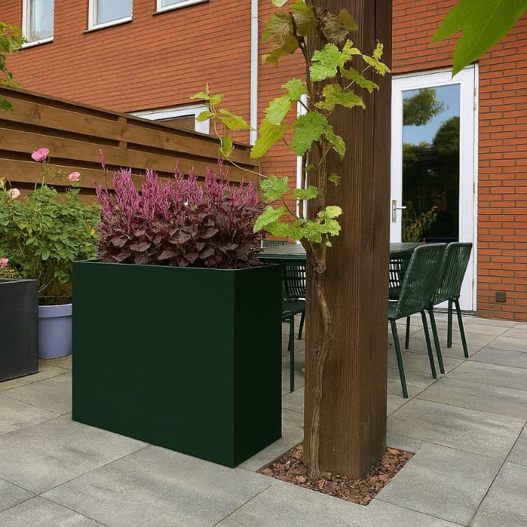 Plantenbak Groen 80 x 80 x 80 cm - 2