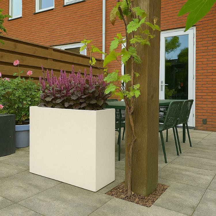 Plantenbak Wit 150 x 40 x 40 cm - 3