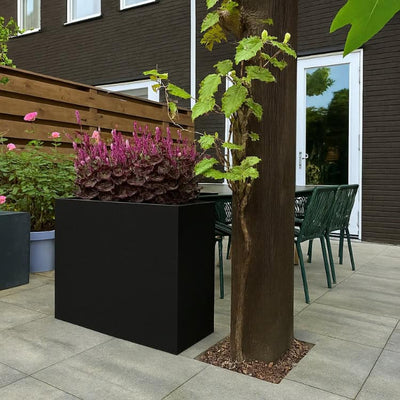 Plantenbak Zwart 120 x 120 x 40 cm - 2