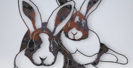 Resultaat van een portret van een huisdier: konijnen